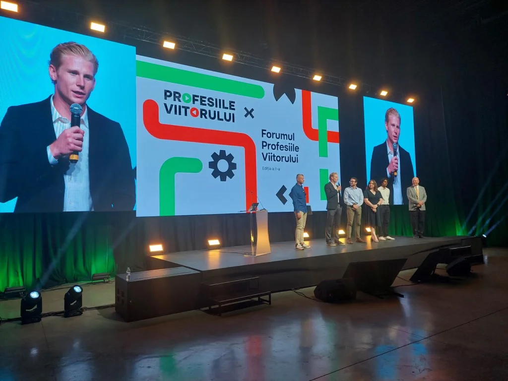 Panel at the Professions of the Future Forum in Chișinău